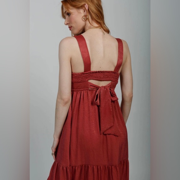 Band of the Free Dresses & Skirts - NWT Band of the Free Fairycore Cottagecore Blush Rose Maxi Dress, Size Medium